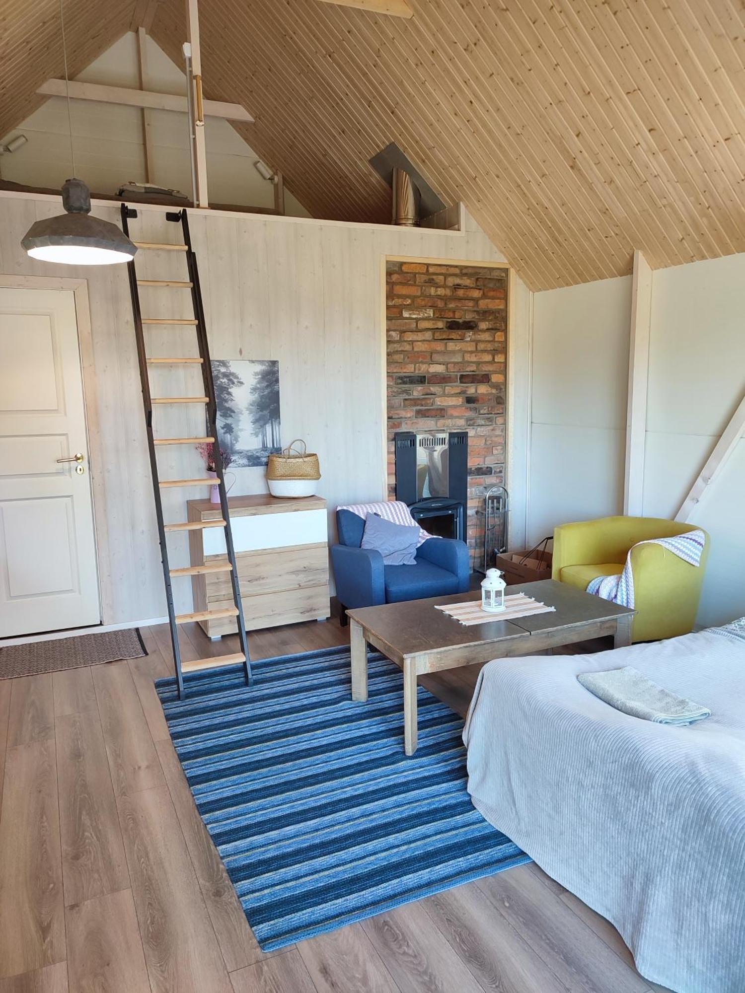 Modern Sauna Cabin In Horse Ranch Liyeplauke Dış mekan fotoğraf