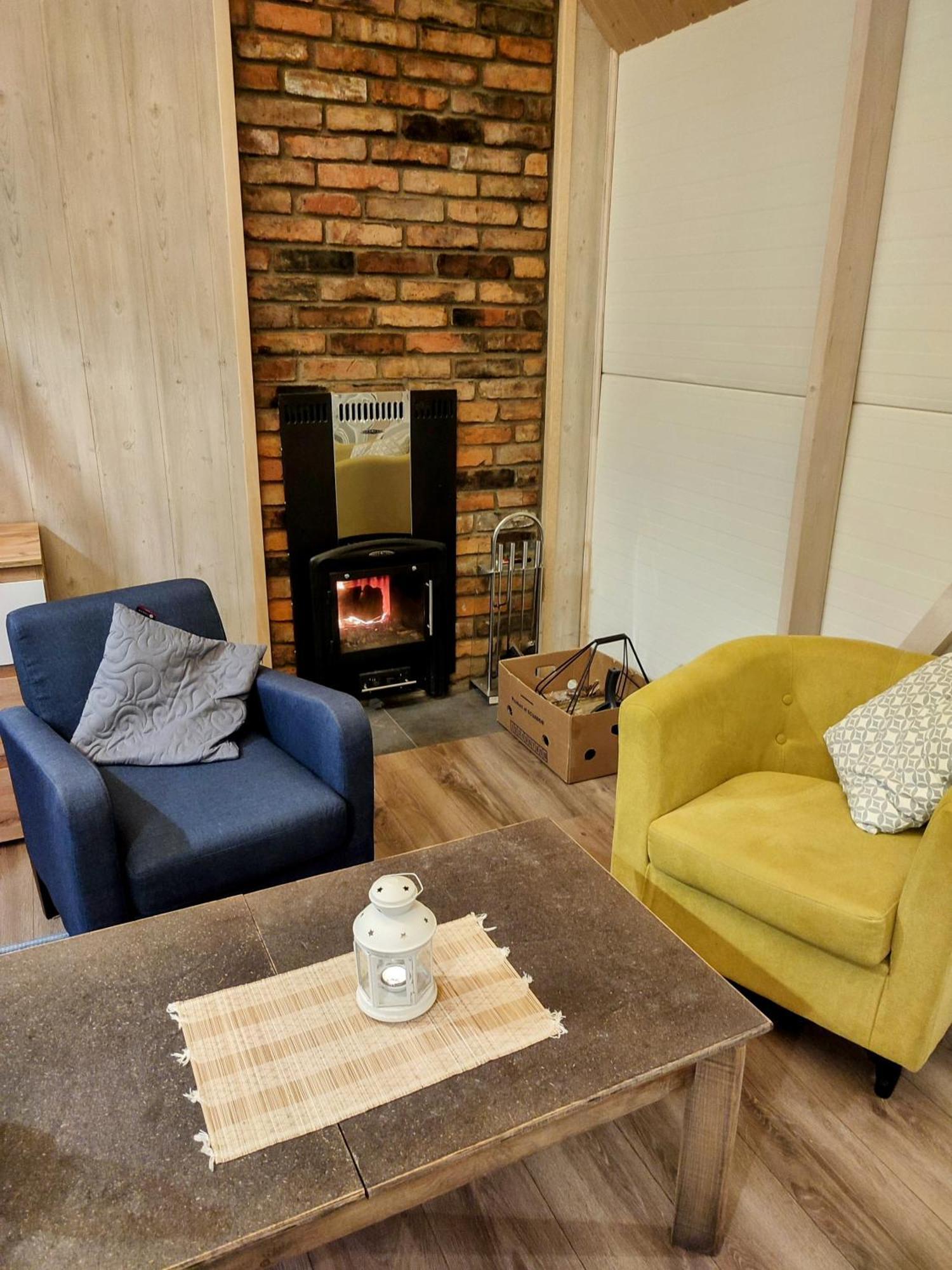 Modern Sauna Cabin In Horse Ranch Liyeplauke Dış mekan fotoğraf