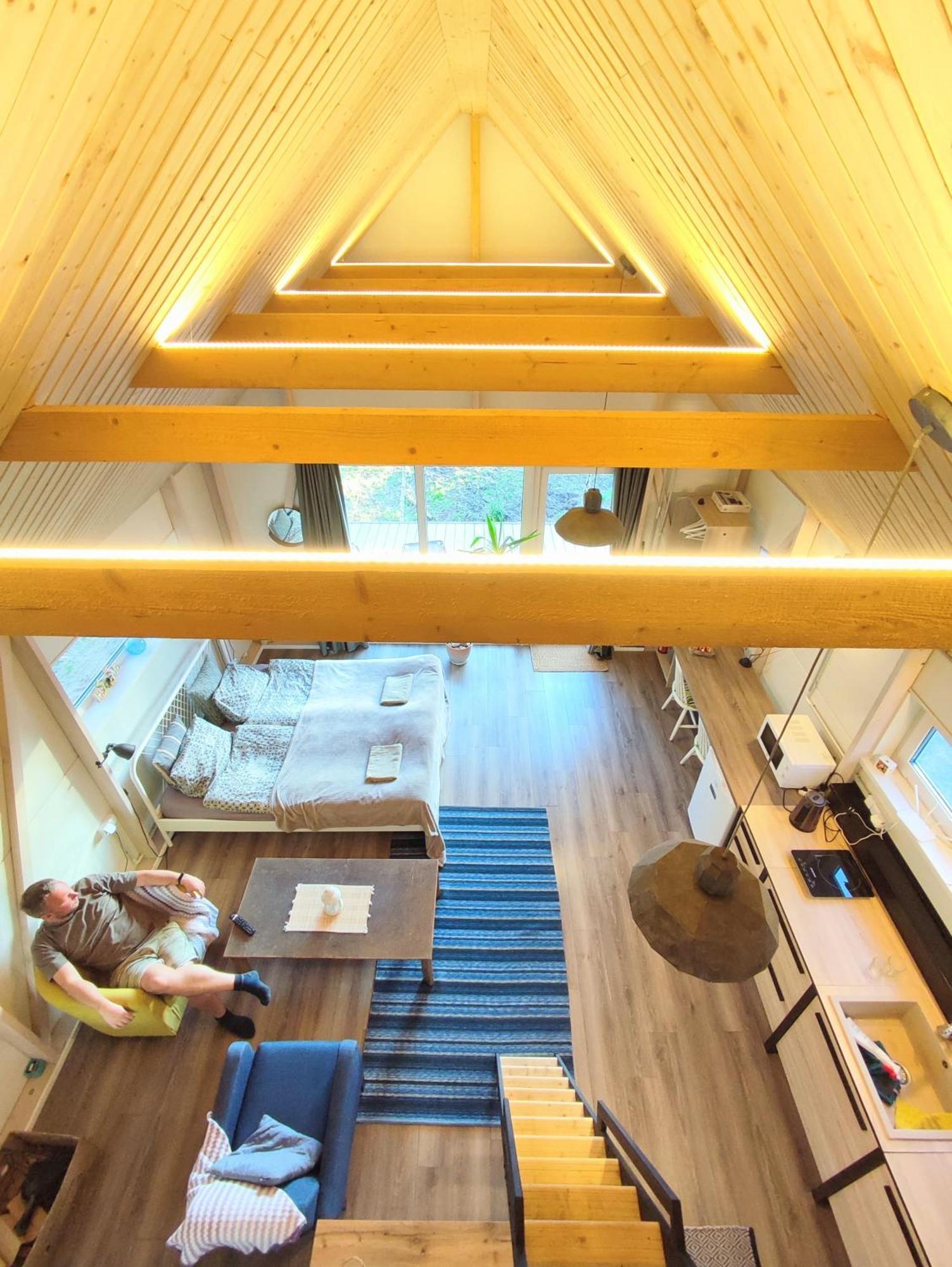 Modern Sauna Cabin In Horse Ranch Liyeplauke Dış mekan fotoğraf